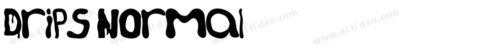 Drips Normal字体转换